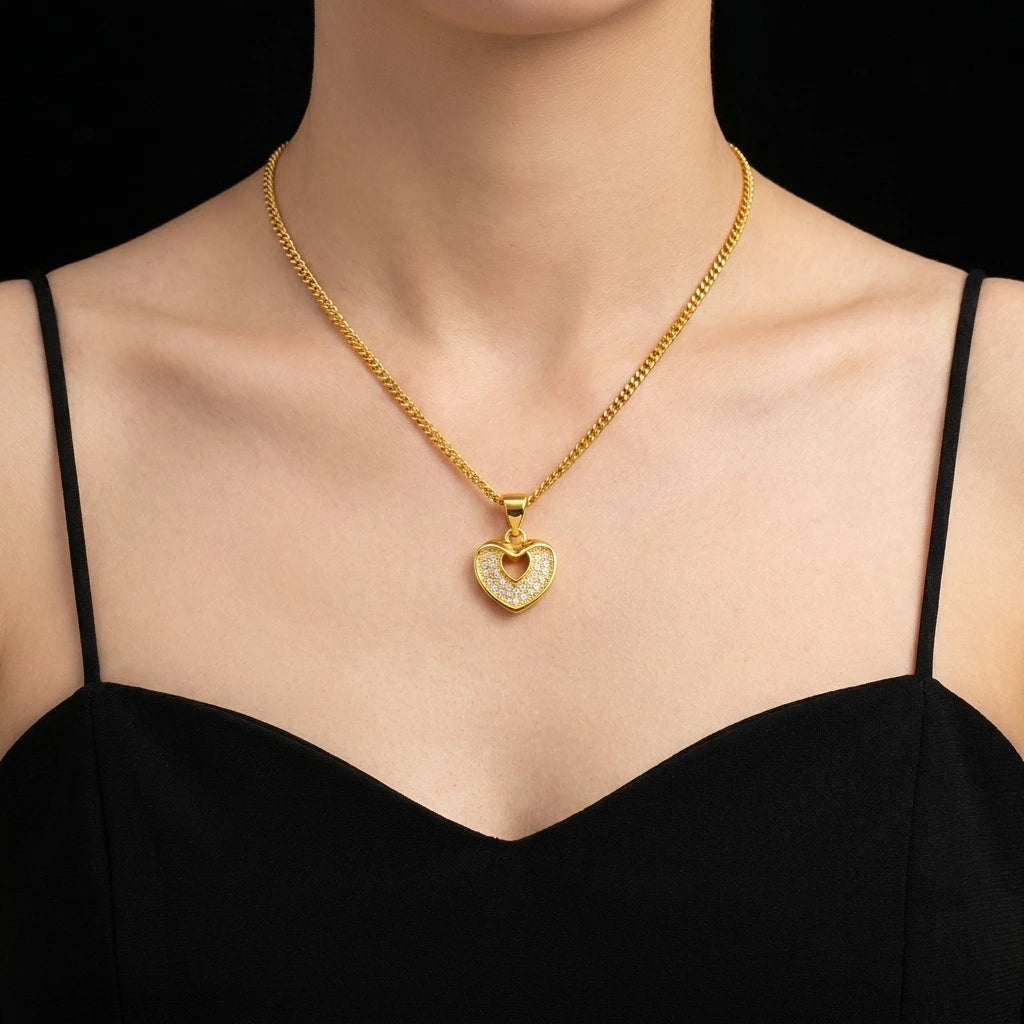 Golden Pendant PSLT93W-09