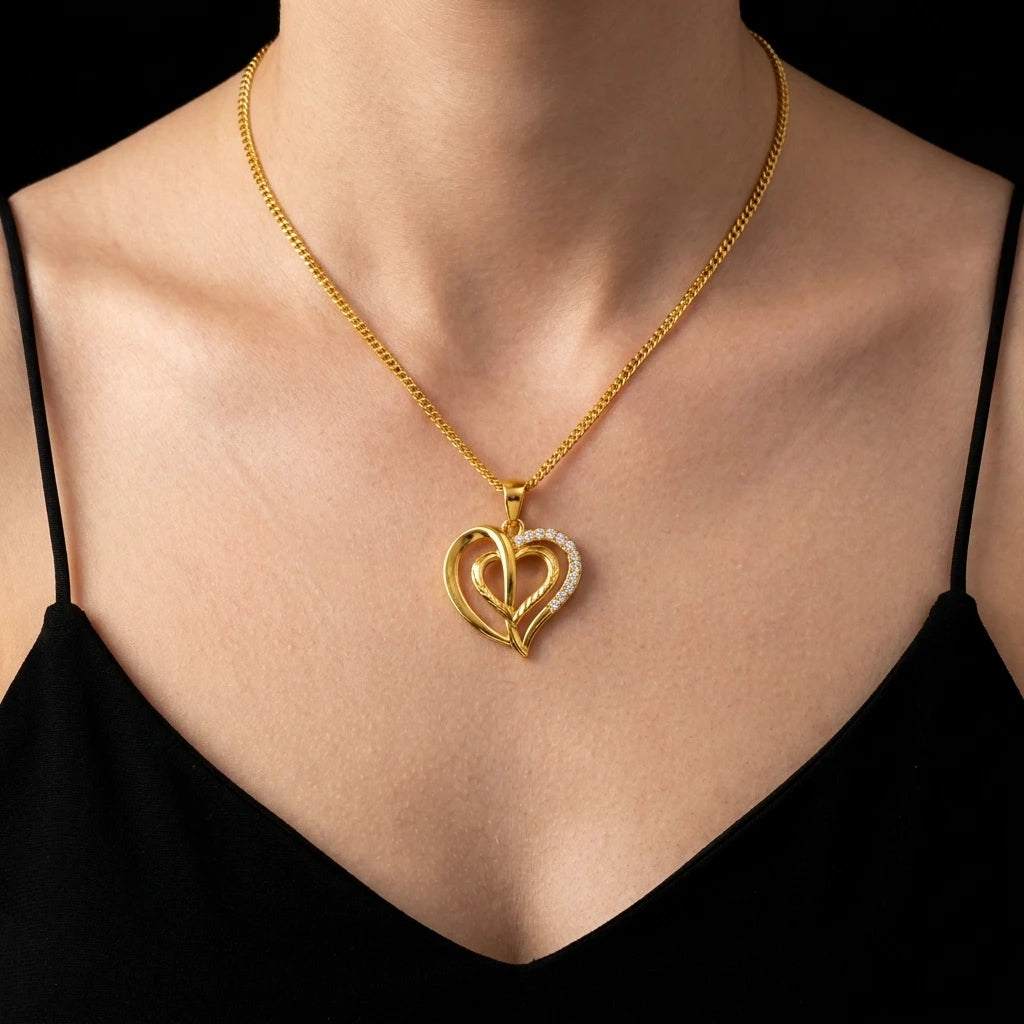 Golden Pendant PSLT66W-031