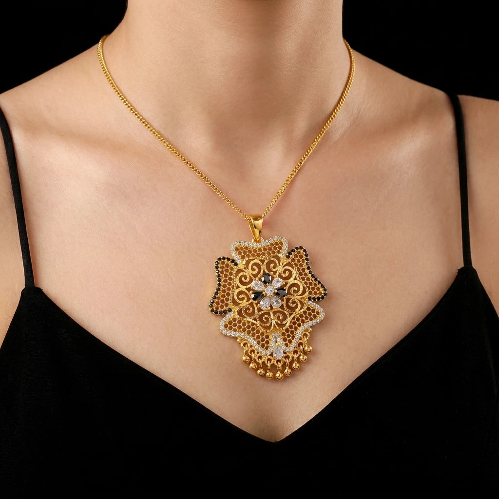 Golden Pendant PSLT3WB-091