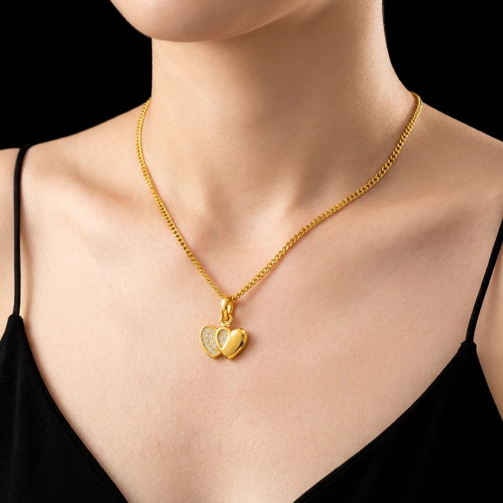 Golden Pendant PSLT47W-011
