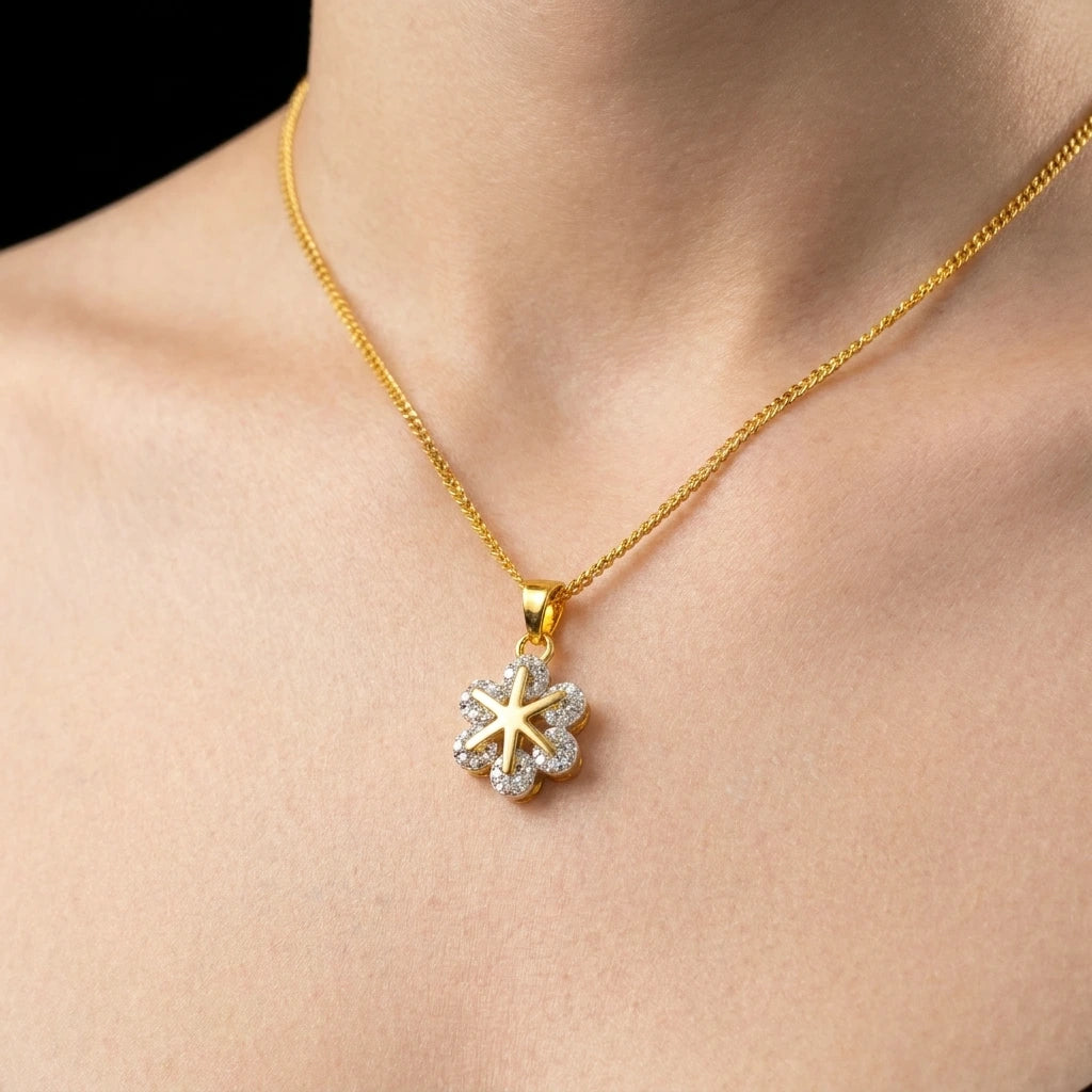 GOLD PENDANT PSLT296W-09