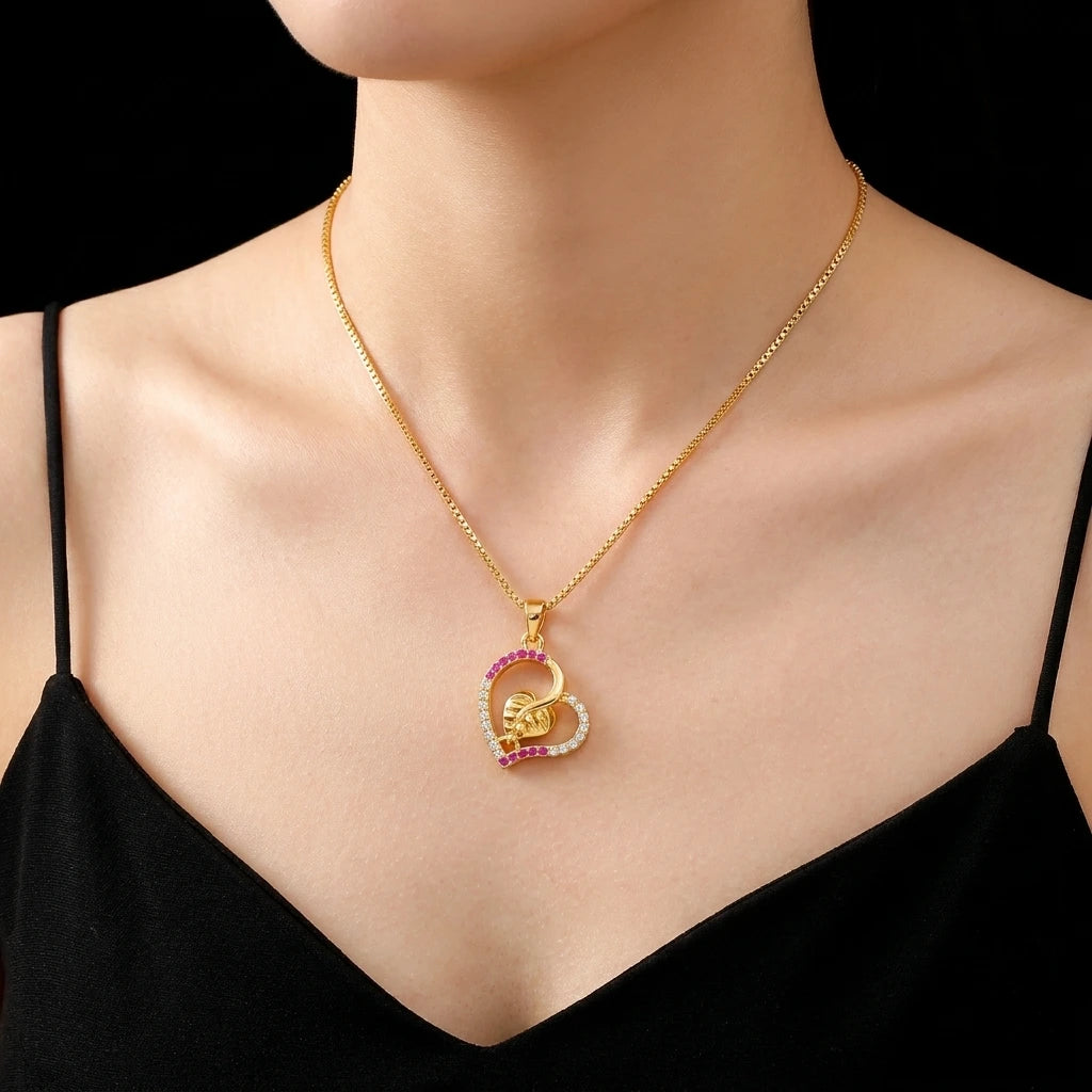 Gold Pendant PSLT124WR-09