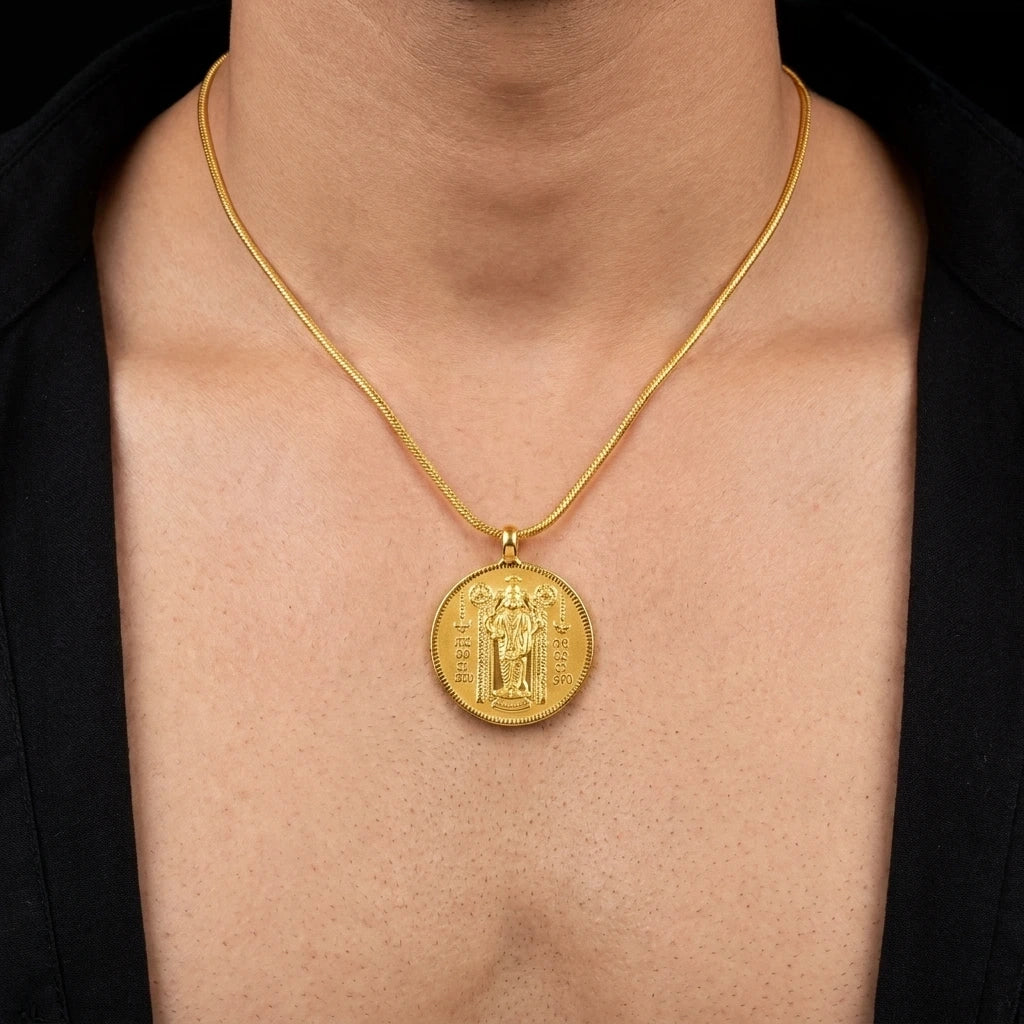 Gold Layered Coin Pendent PGLT97-07