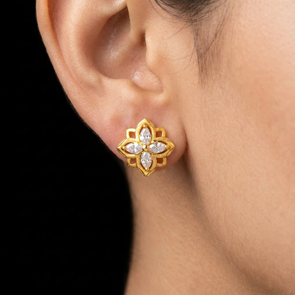 Stone Earring PSST97W-09
