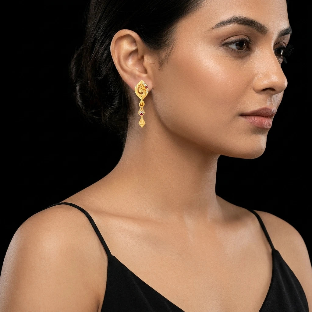 Stone Hanging Stud PSHST33WR-021