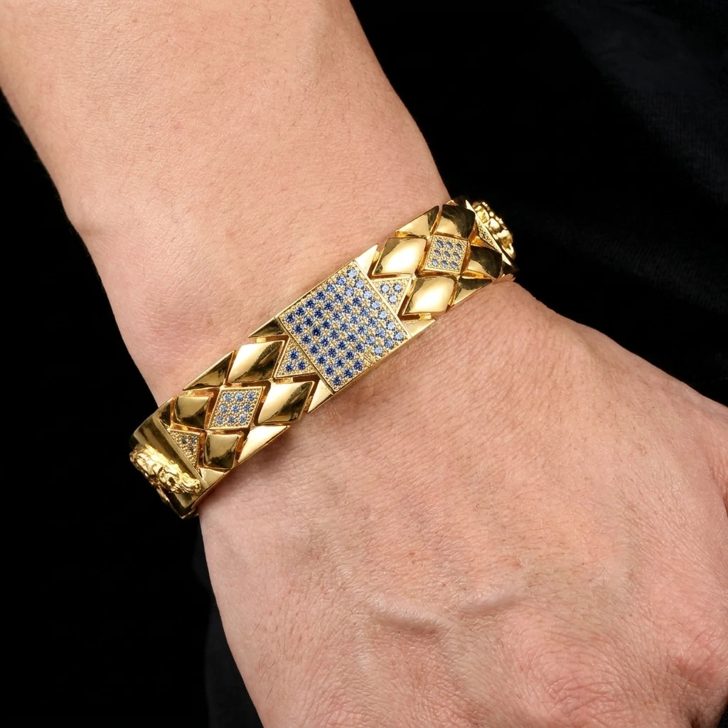 Gents bracelet PSGBR7W-006