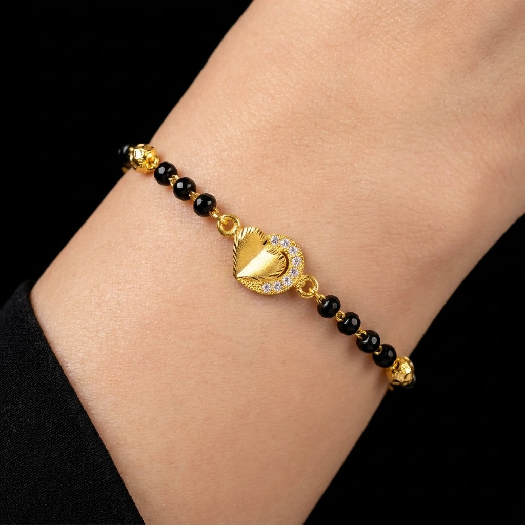 Karimani (Mangalsutra) Bracelet PSKMBR18W-052