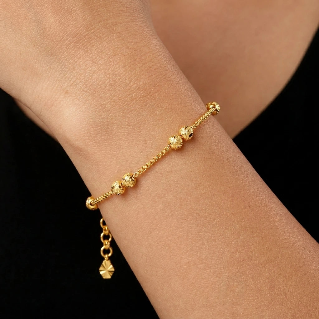 Golden bracelet PGBR86-022