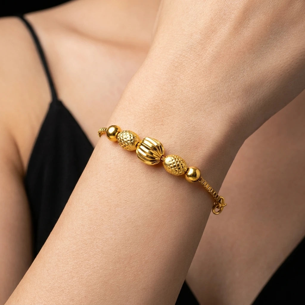 Golden bracelet PGBR74-022