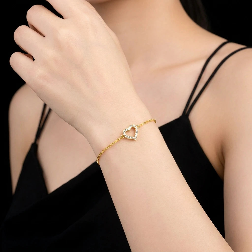 Stone Bracelet PSBR104W-052