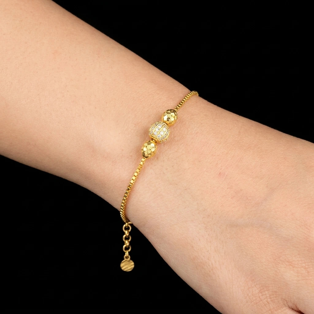 Stone Bracelet PSBR76W-022