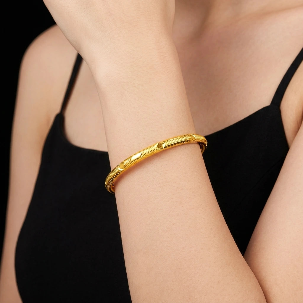 Golden Bangle PGB82-041