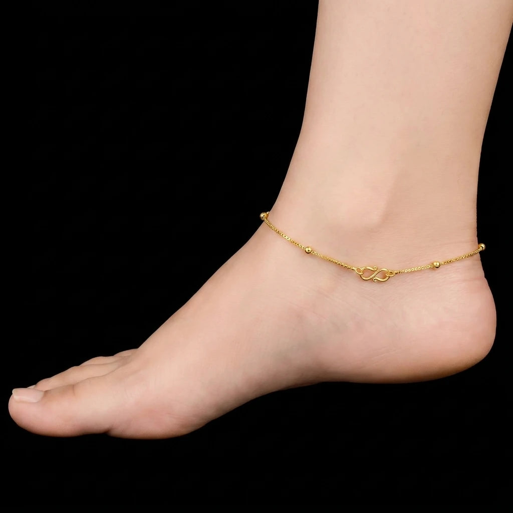 Golden  Anklet PLCM55-053