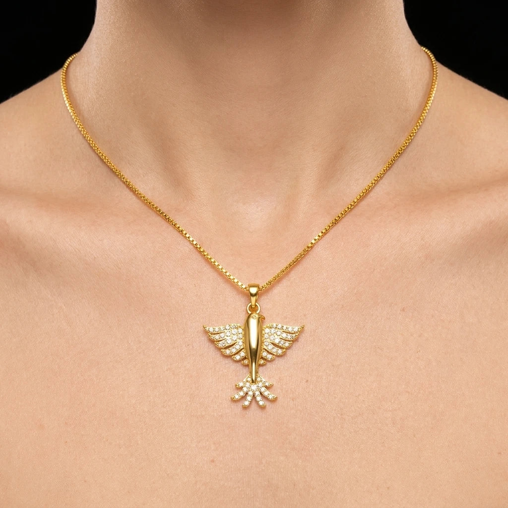Stone Necklace PSNS121aW-053