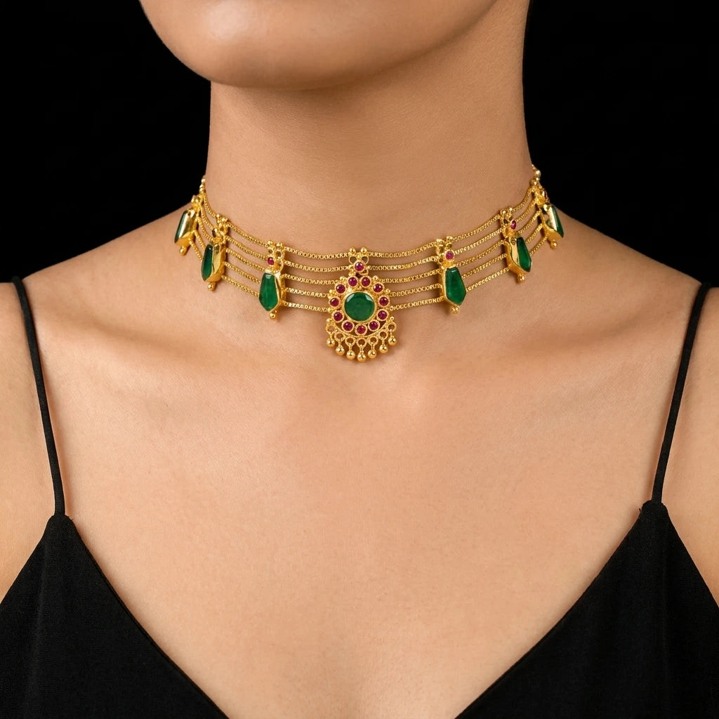 Traditional Stone Necklace