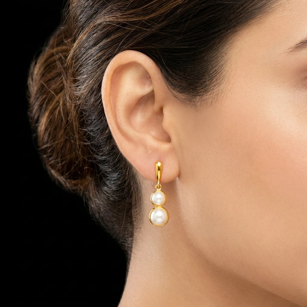 GOLDEN HANGING STUD PSHST246p-041