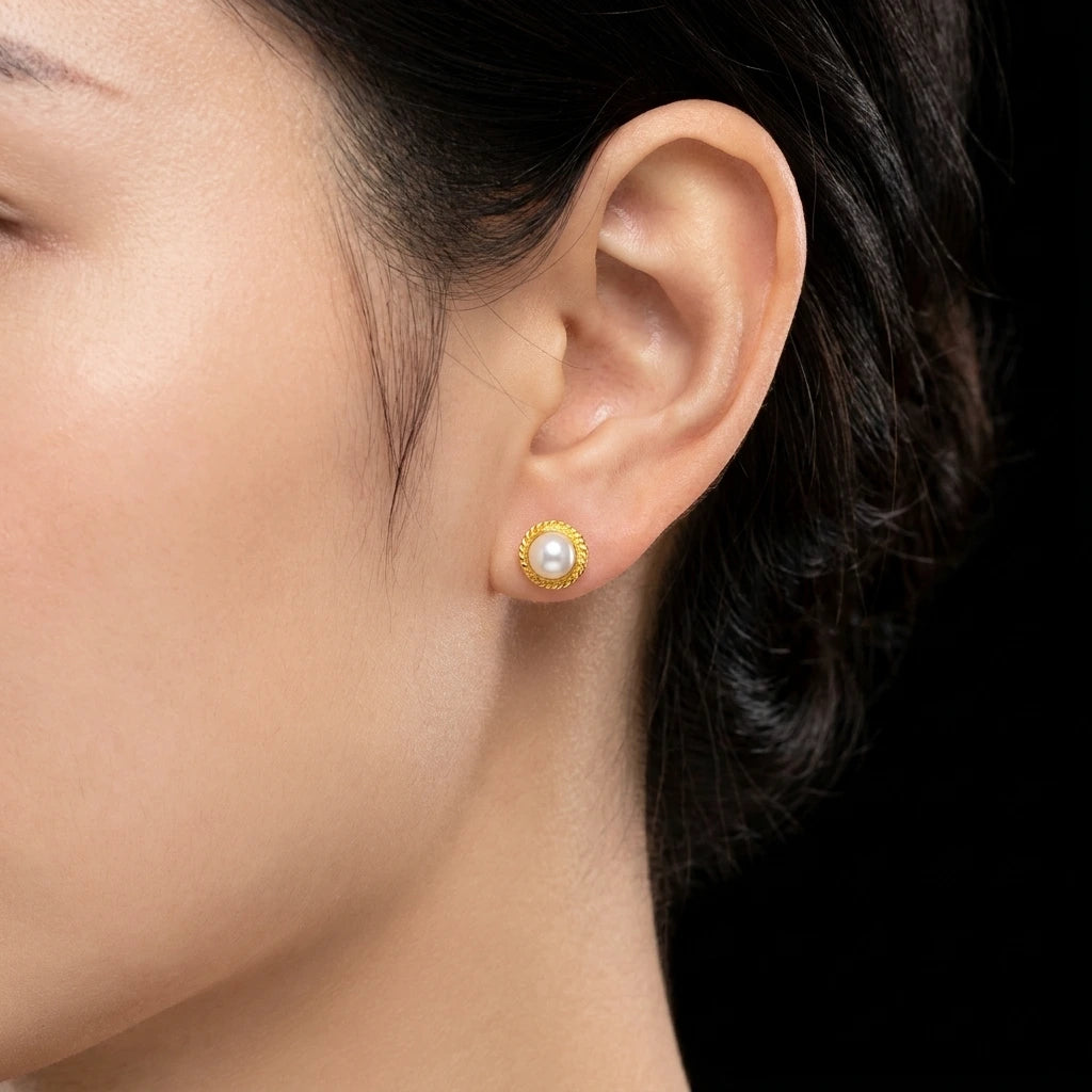 Stone earring PSST4P-021