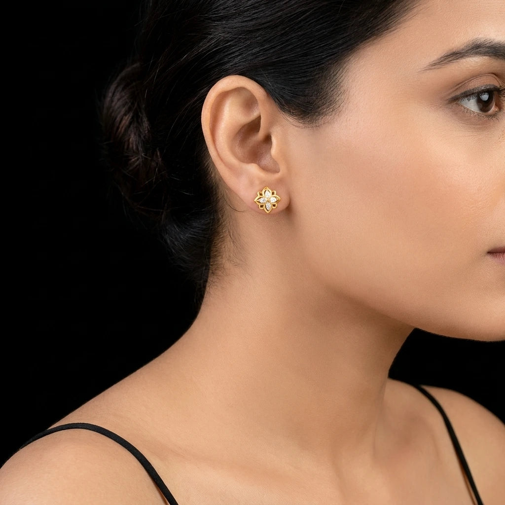 Stone Earring PSST97W-09