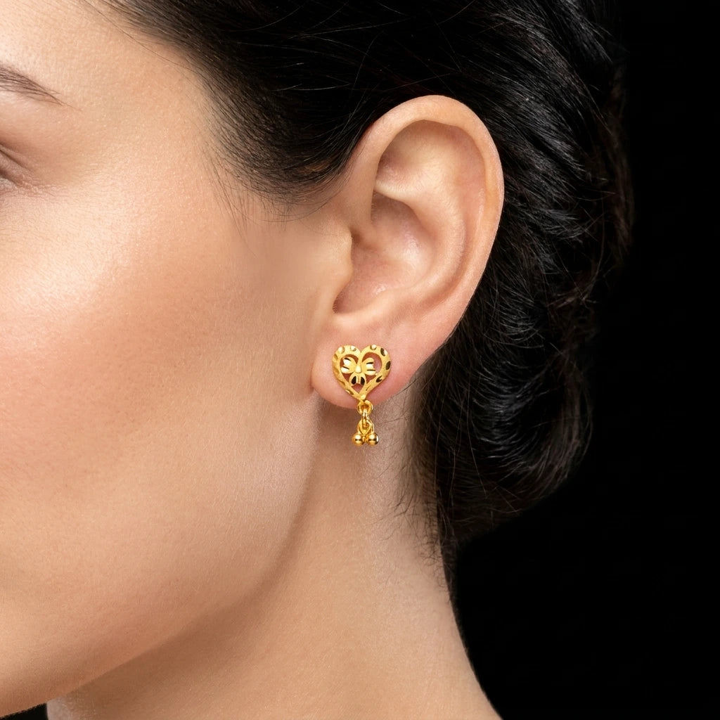 GOLDEN HANGING STUD PGHST149-09