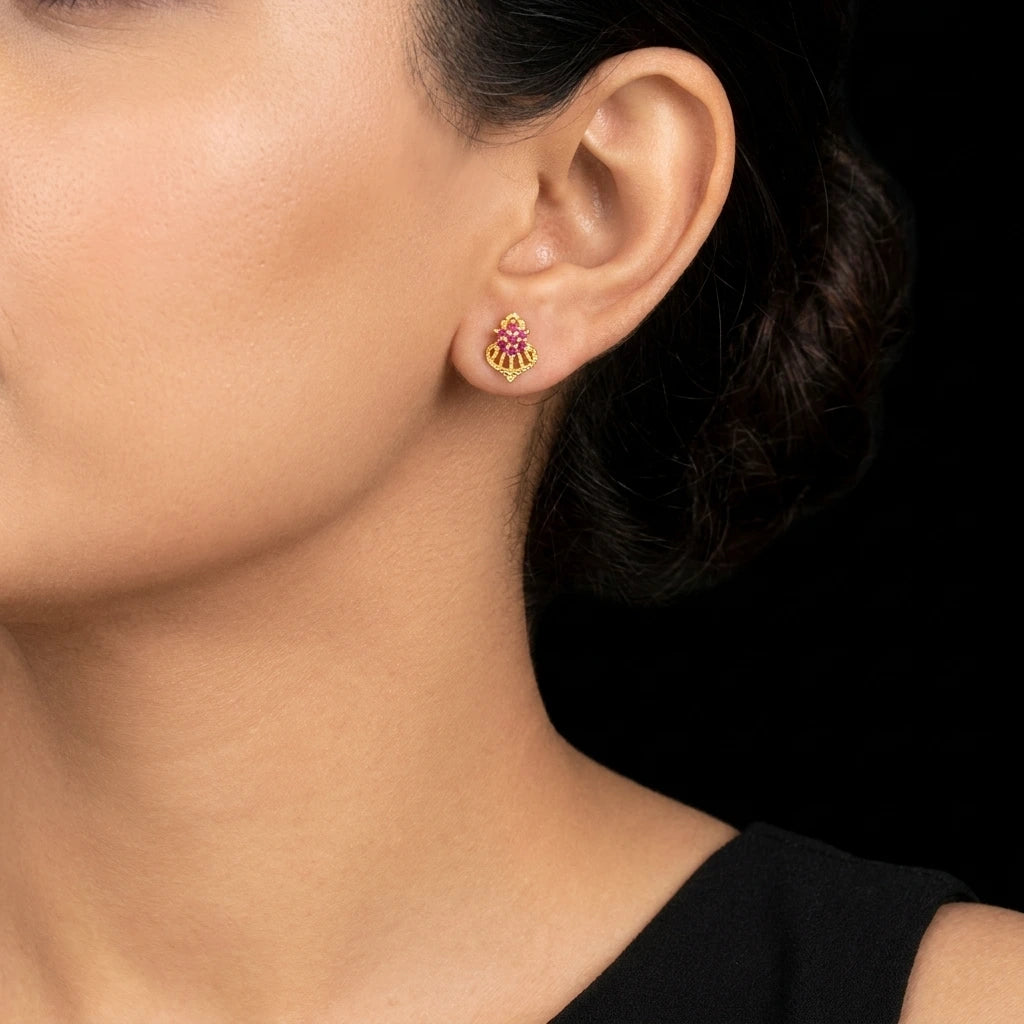 Stone Earring PSST243R-001