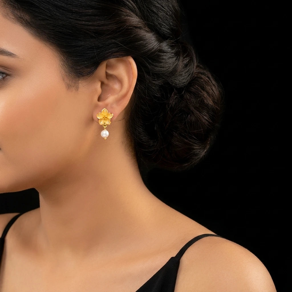 GOLDEN HANGING STUD PGHST60P-041
