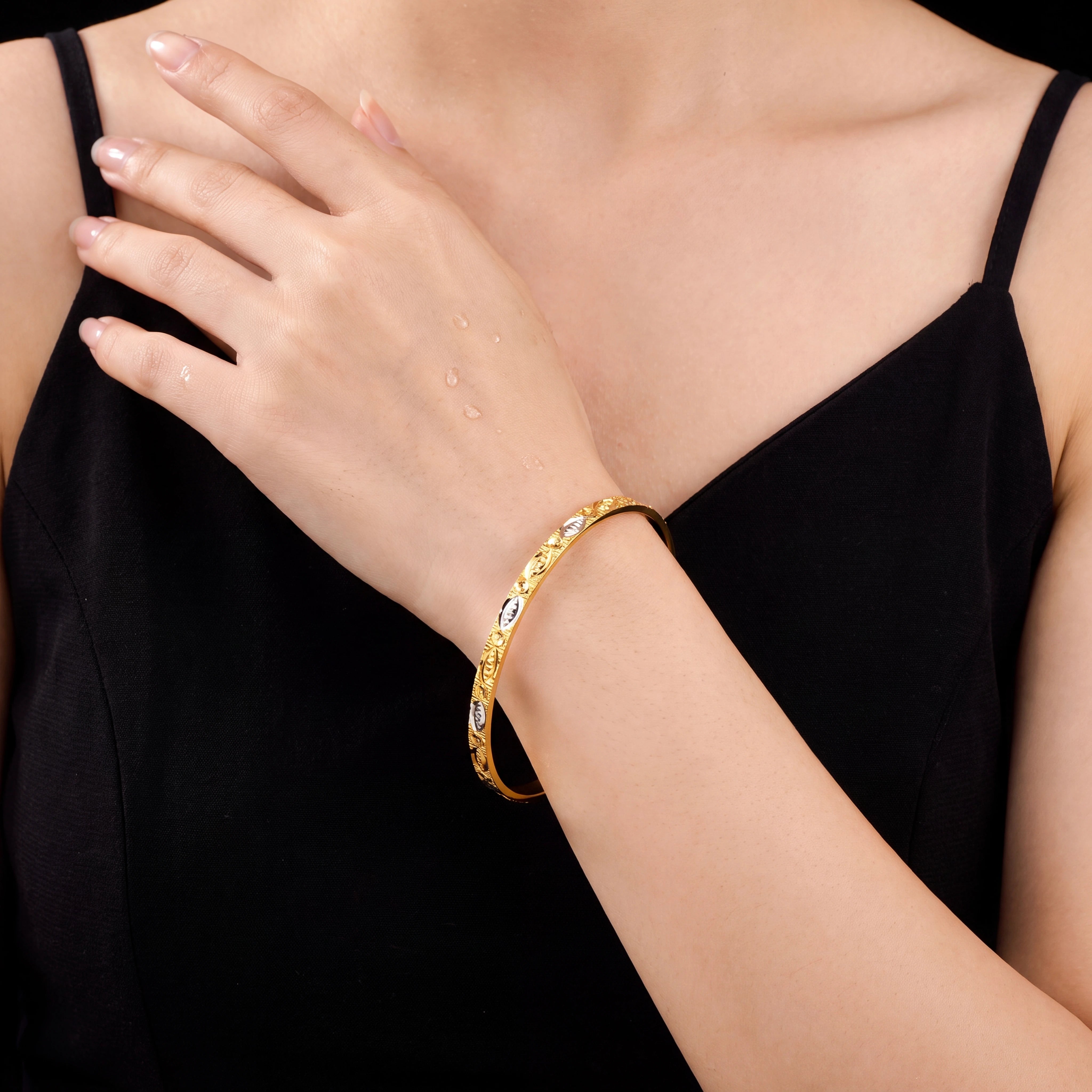 Gold Plated Bangle Daily Wear