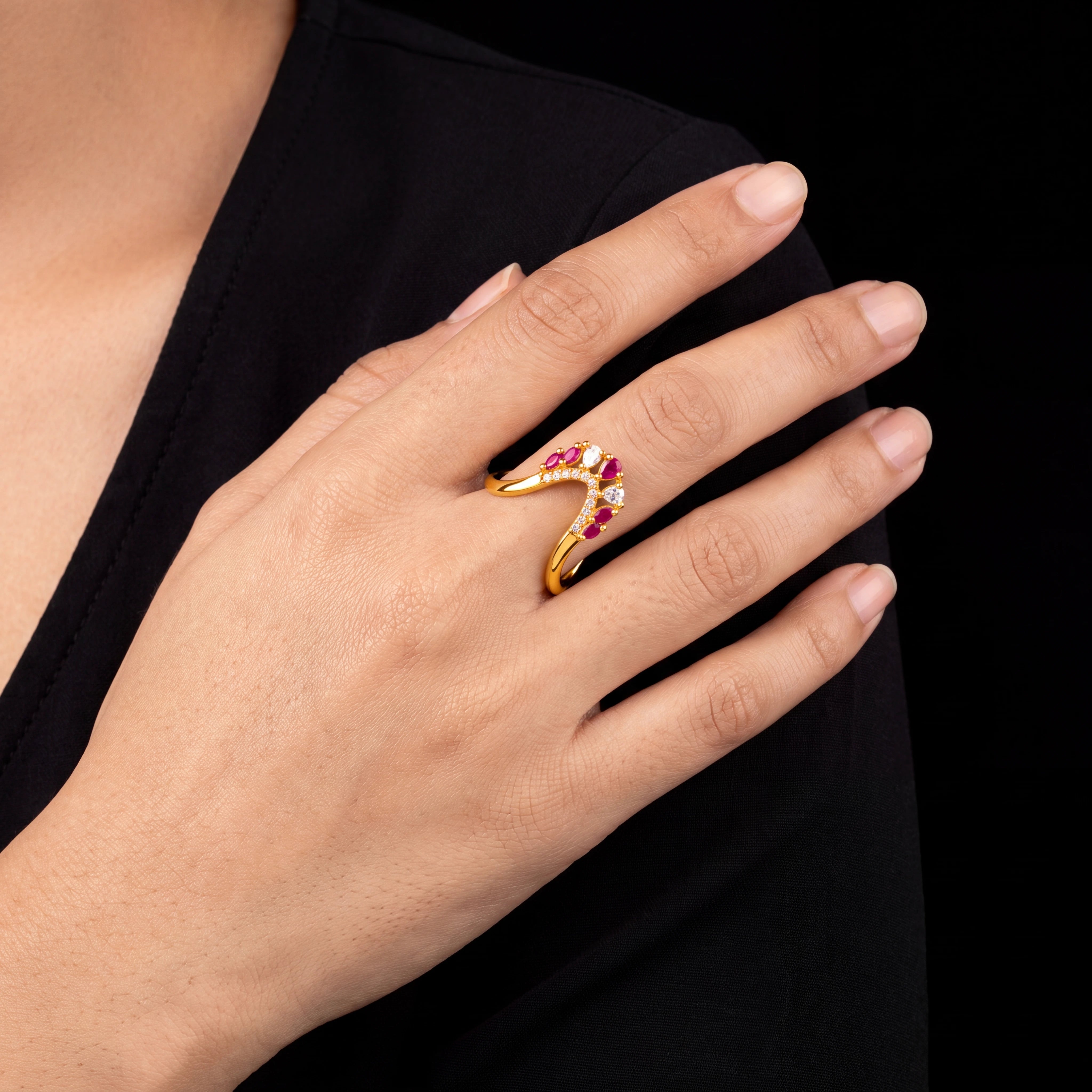 Vanki Stone Ring PSR17WR-071