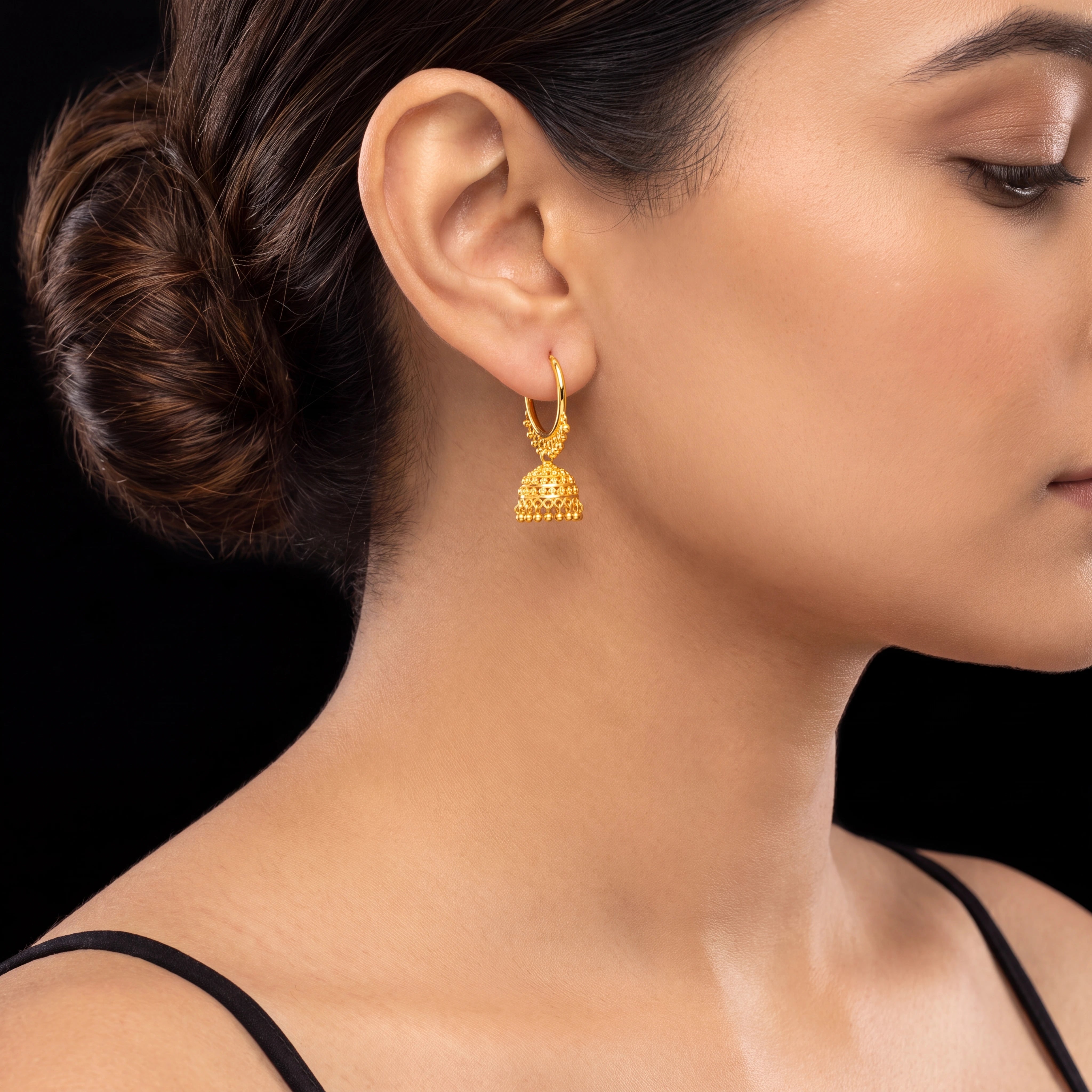 Jhumka Hoop Earrings 