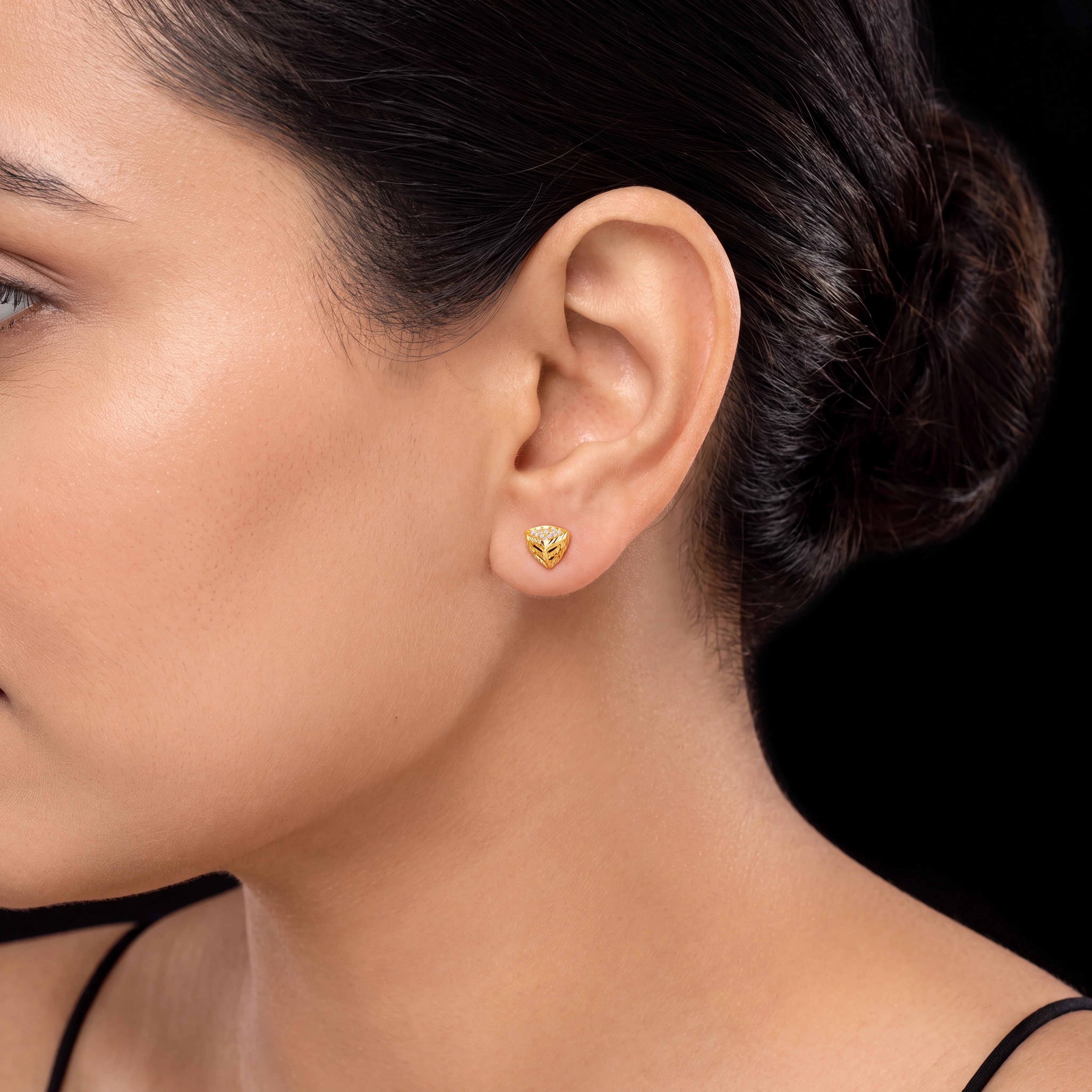 Stone stud PSST583W-001