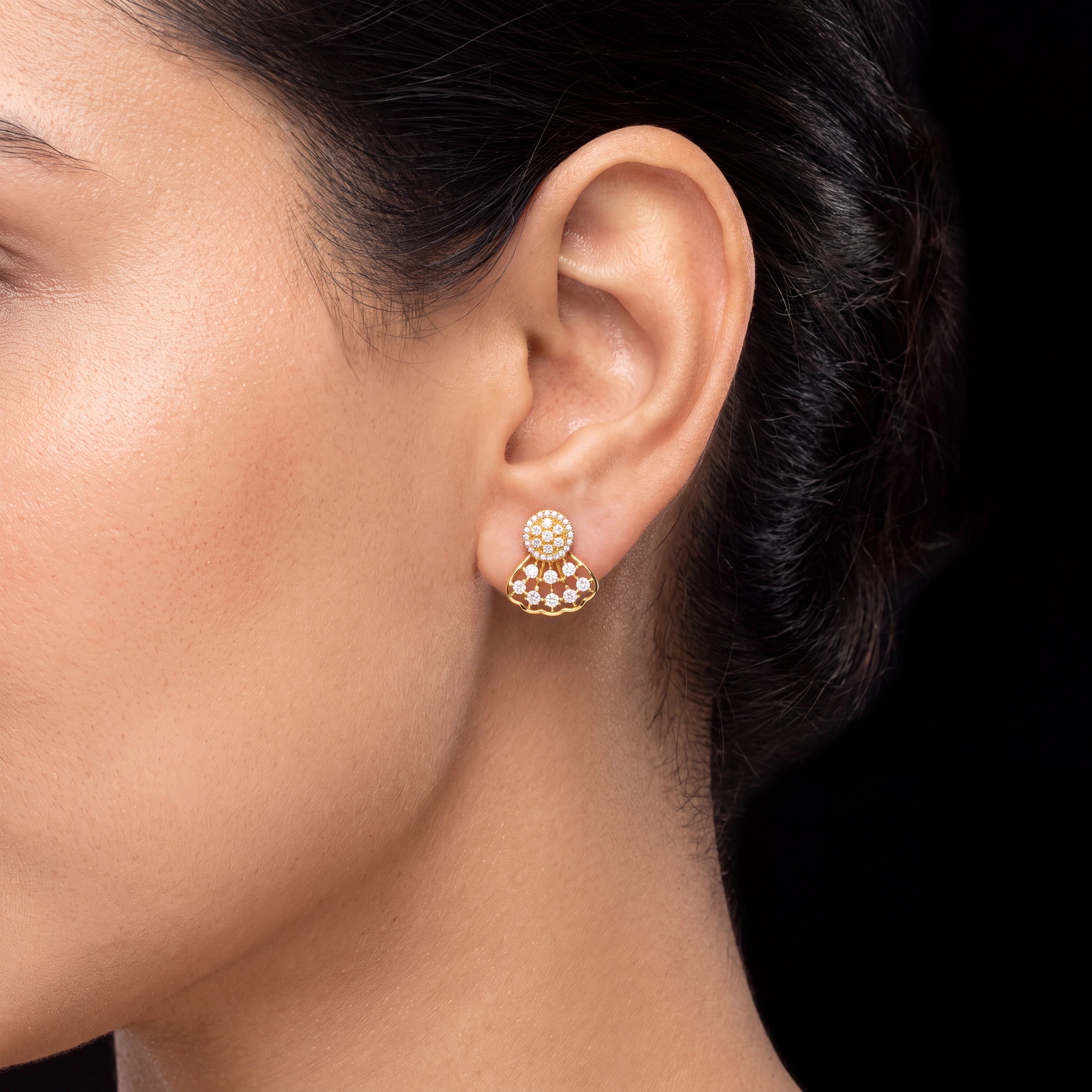 Premium Stone Stud PMSST78W-003
