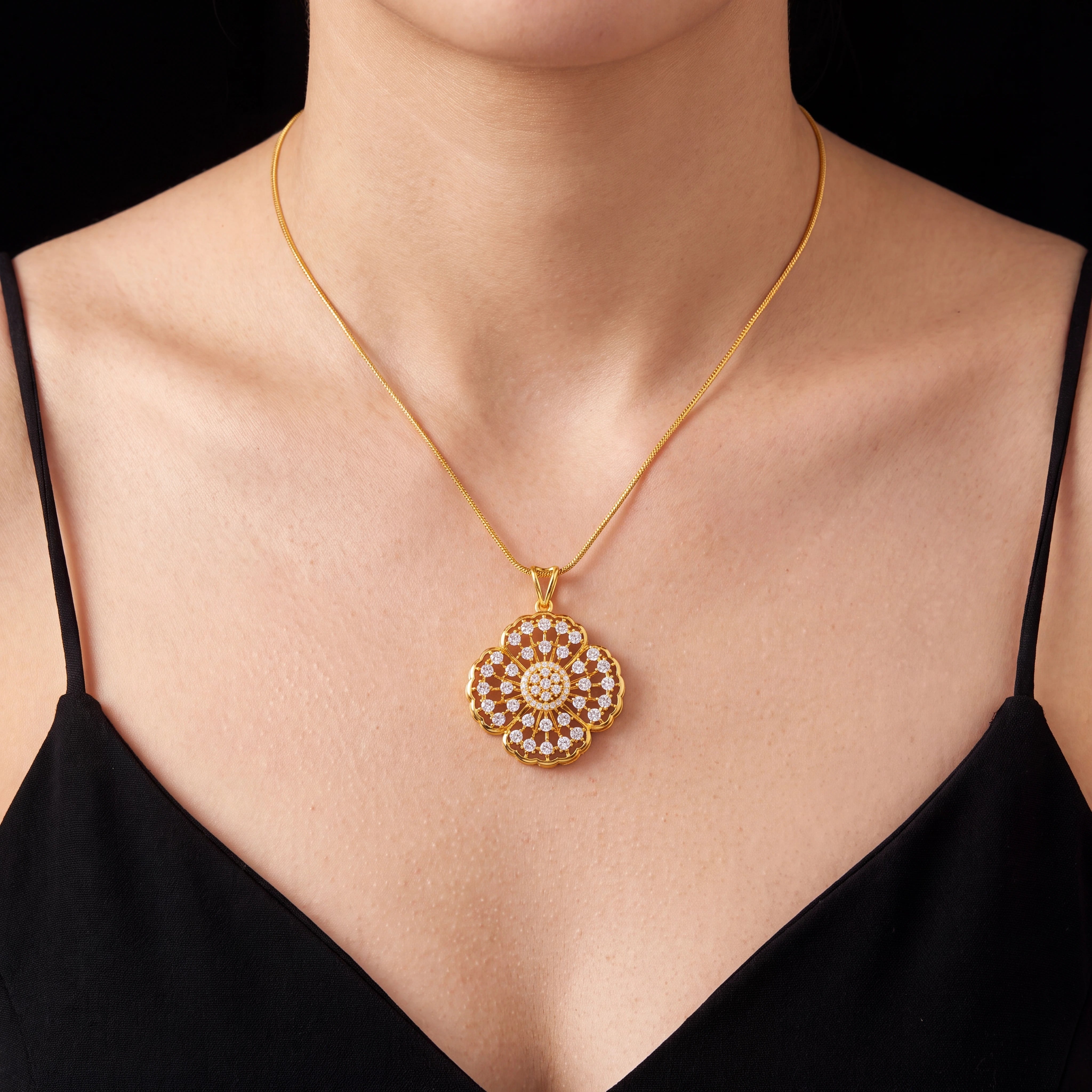 Premium Stone Pendent PMSLT29W-004