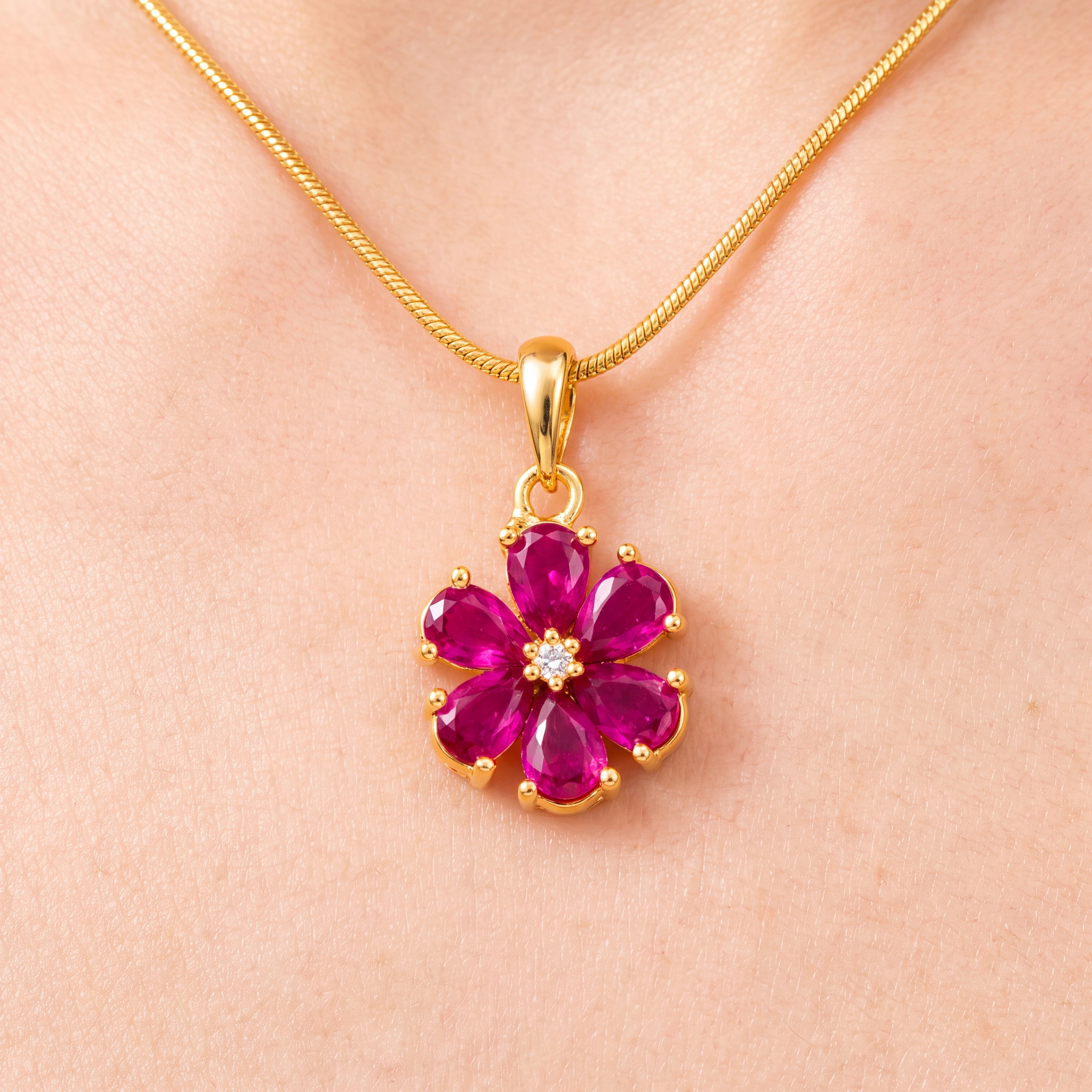Stone Pendant With Stud PSLT263WR-09, PSST172WR-09