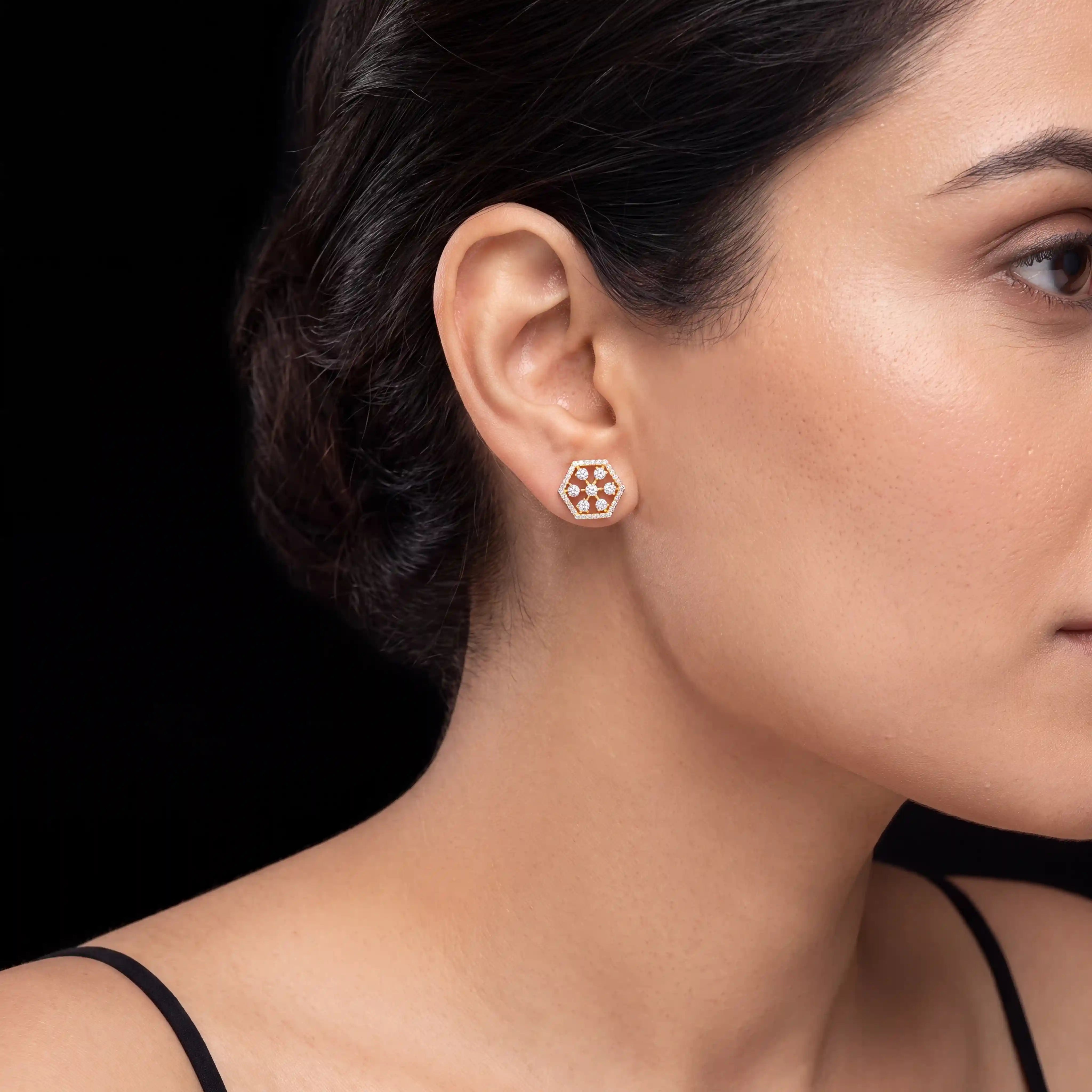 Premium Stone Stud PMSST21W-082