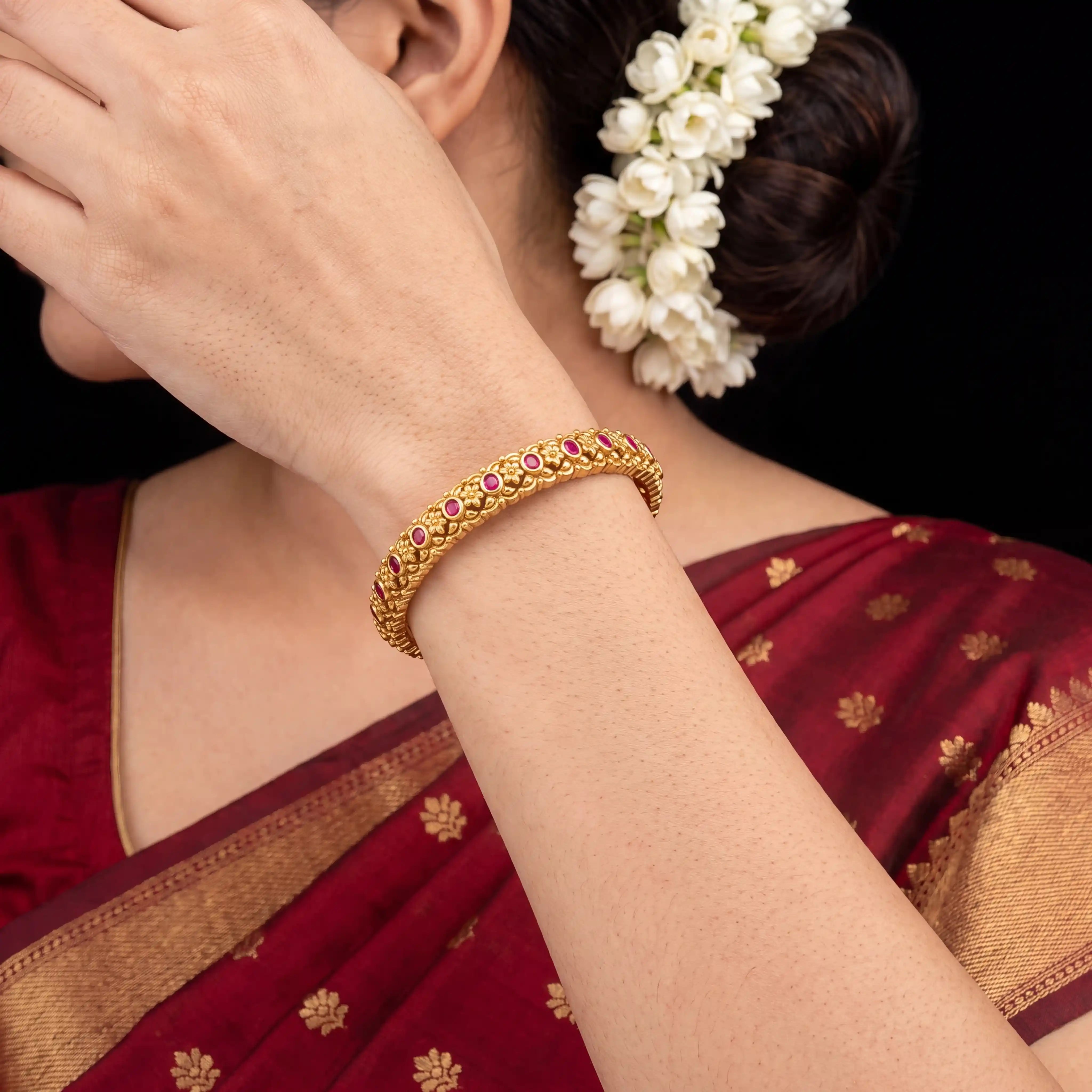Stone GHERU SRESHTA BANGLE PSGRBSR4R-063