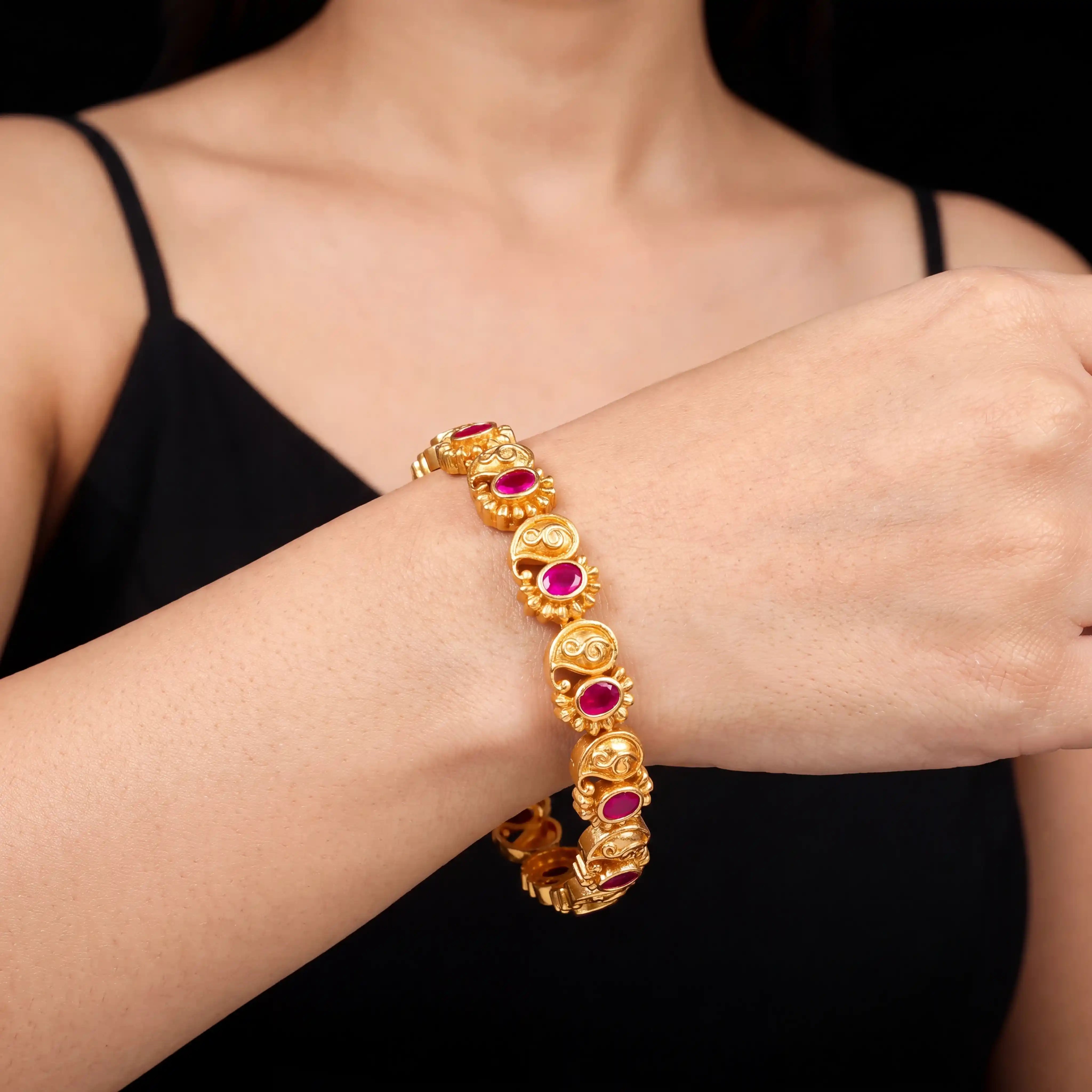 STONE GHERU SRESHTA BANGLE PSGRBSR8R-063