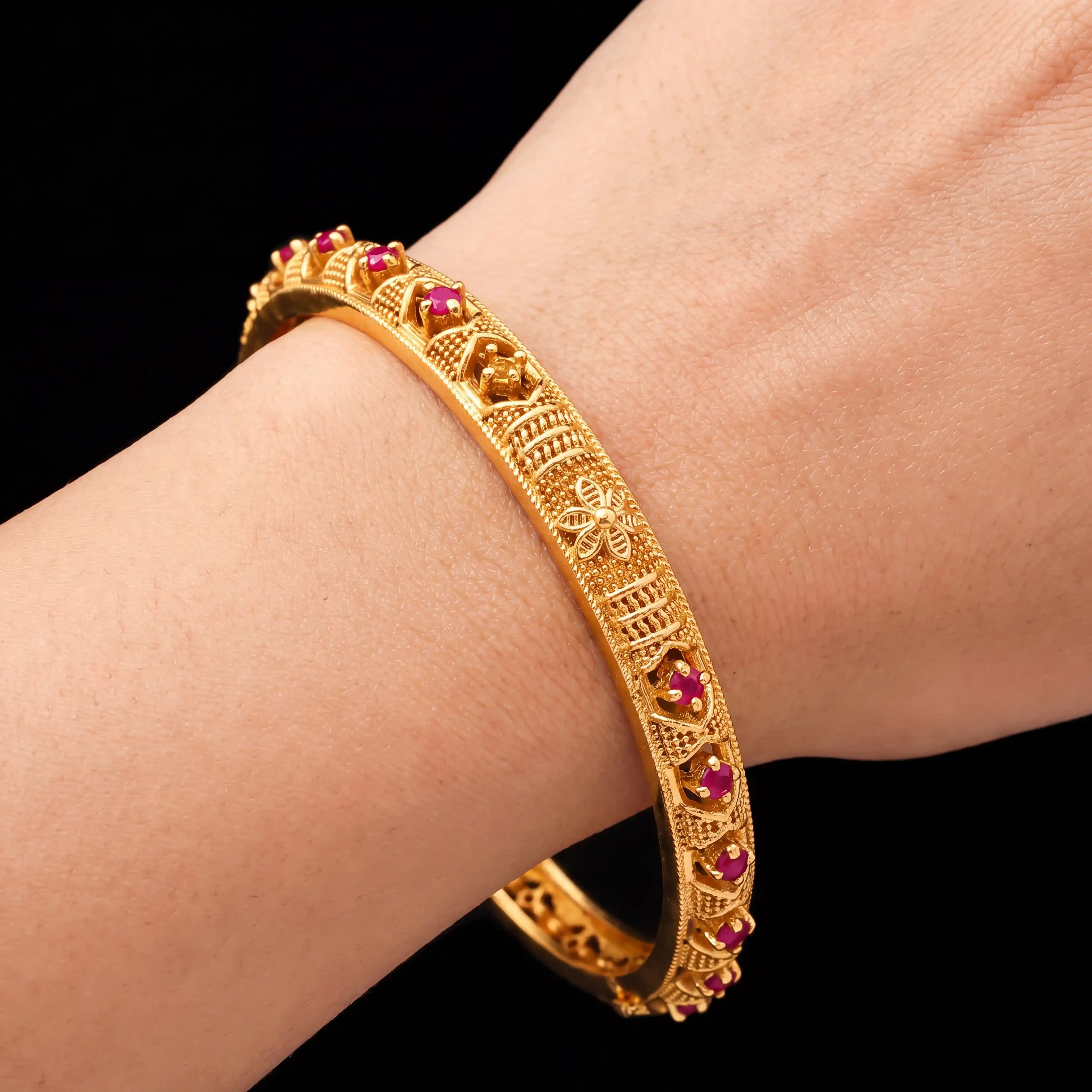 STONE GHERU SRESHTA BANGLE PSGRBSR7R-042