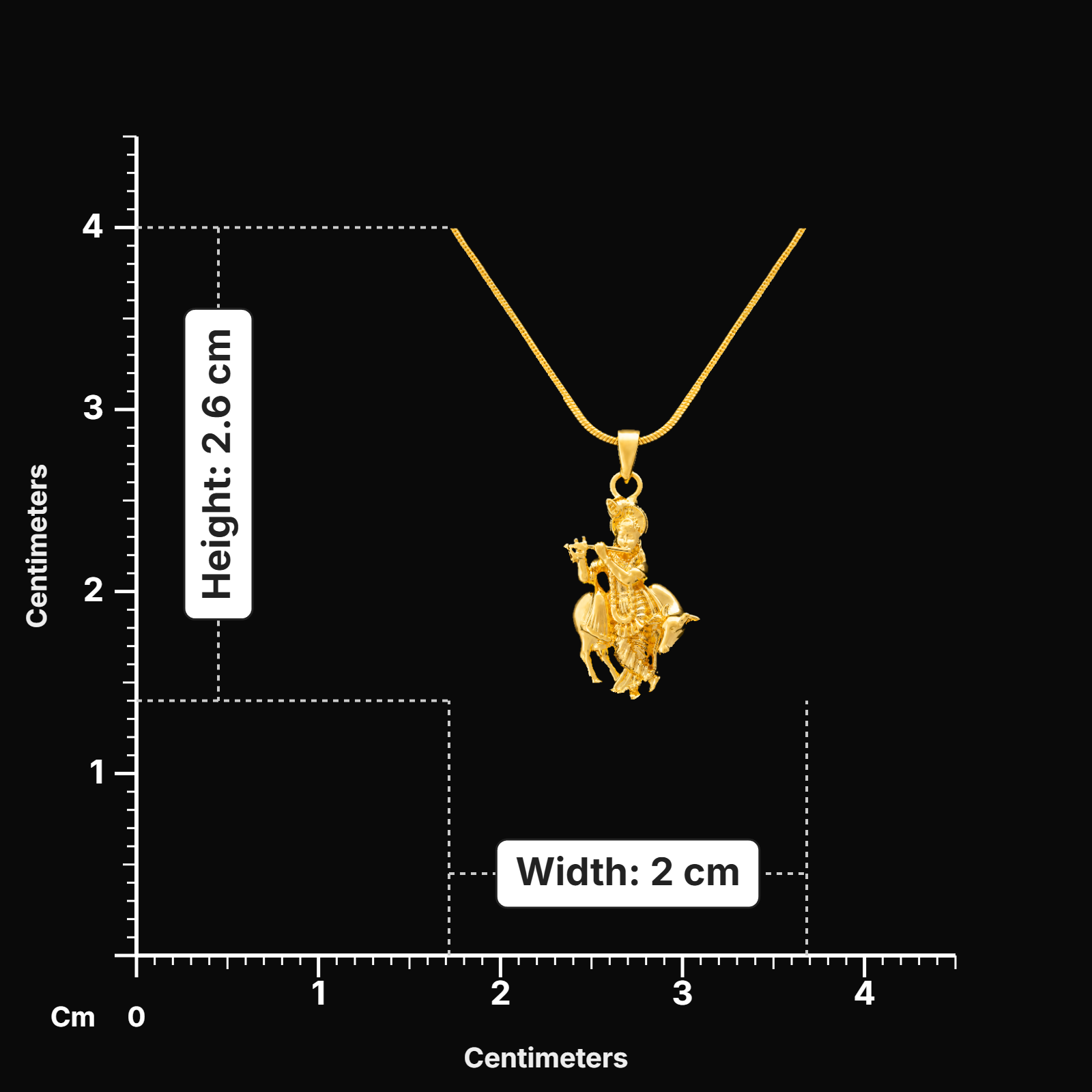 Gold Pendant PGLT9-052