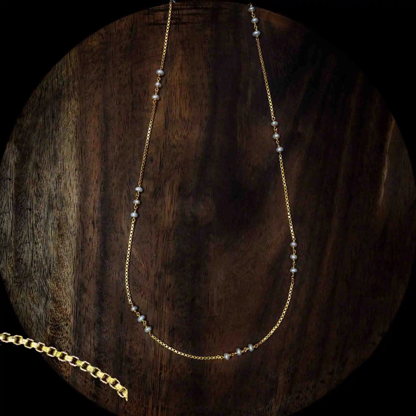 Pearl Stone Chain PSC4