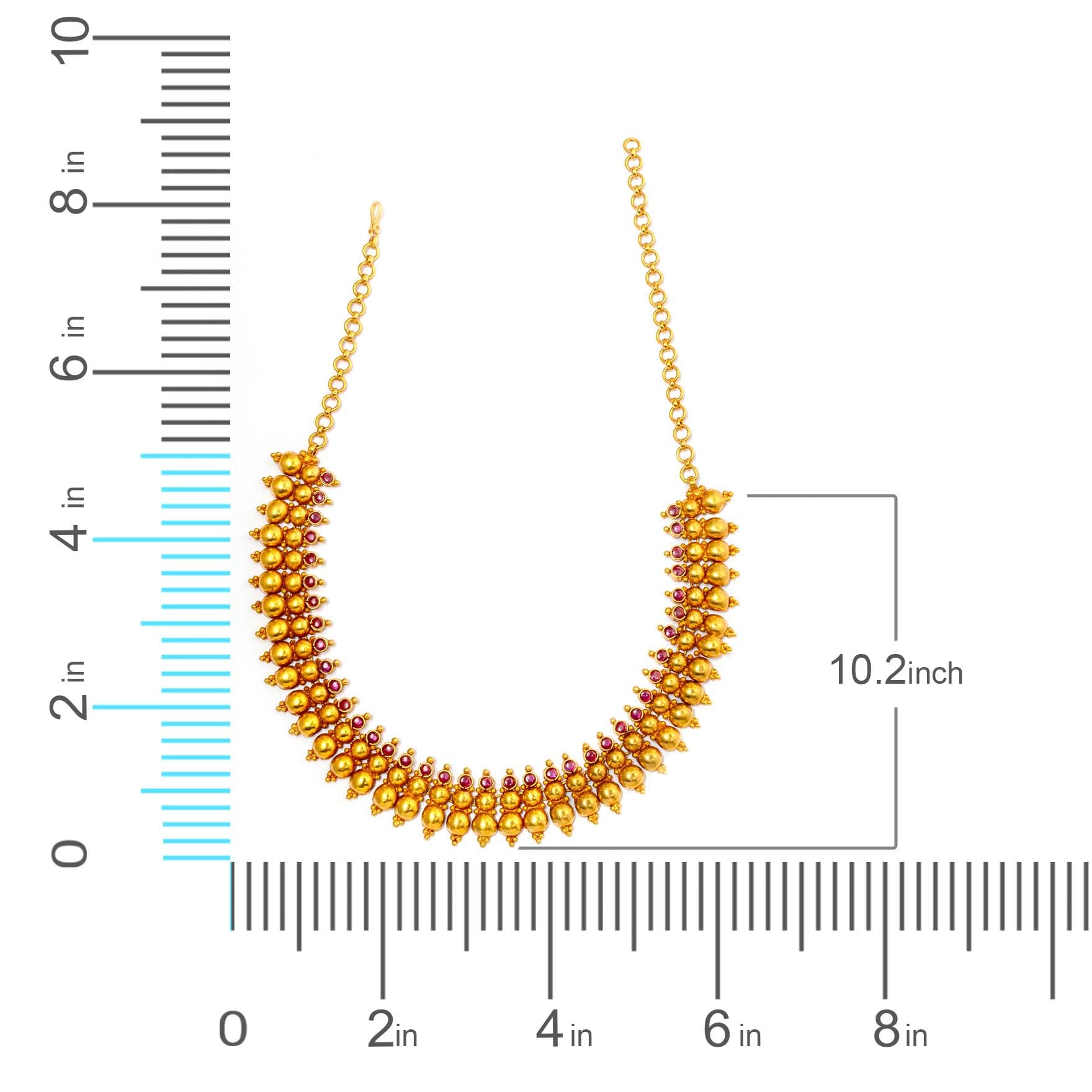 Sreshta Necklace With Earring PSGRNSSR14R-038 , PSGRSTSR2R-021