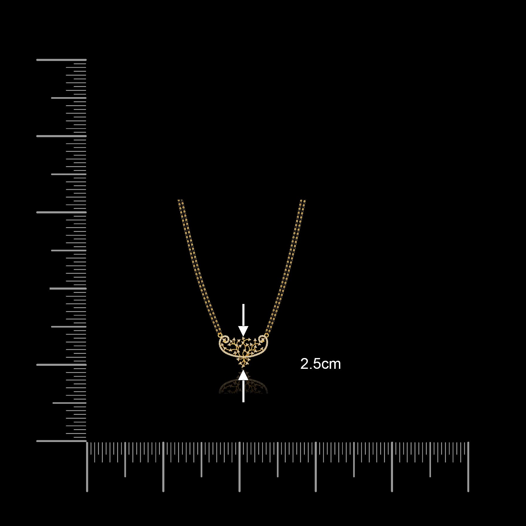 Karimani (Mangalsutra) Chain PLKM16-8-084