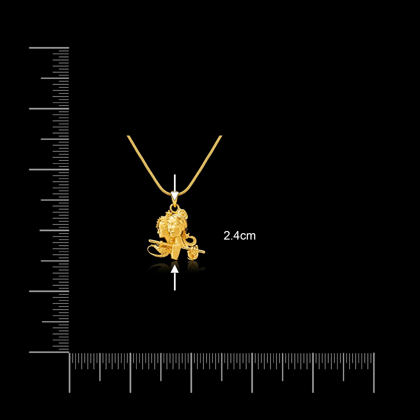 Gold Pendant PGLT12-052