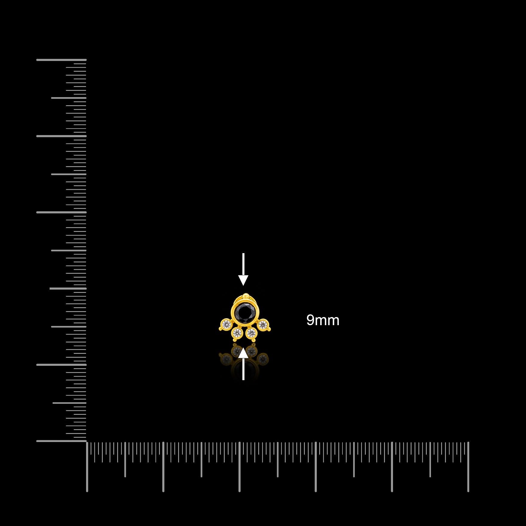 Stone Stud PSST166WB-07