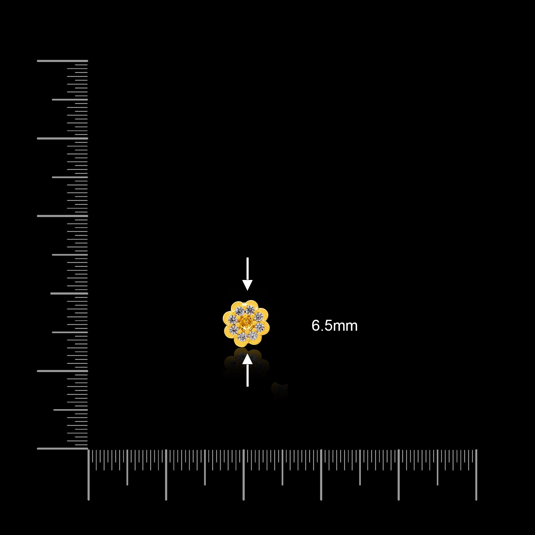 Stone Stud PSST169W-07