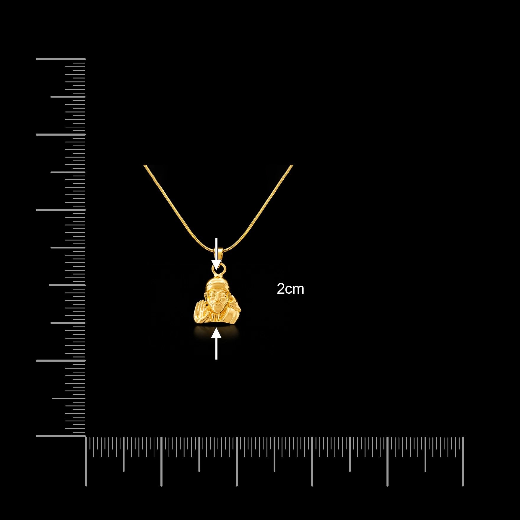 Gold Pendant PGLT65-051