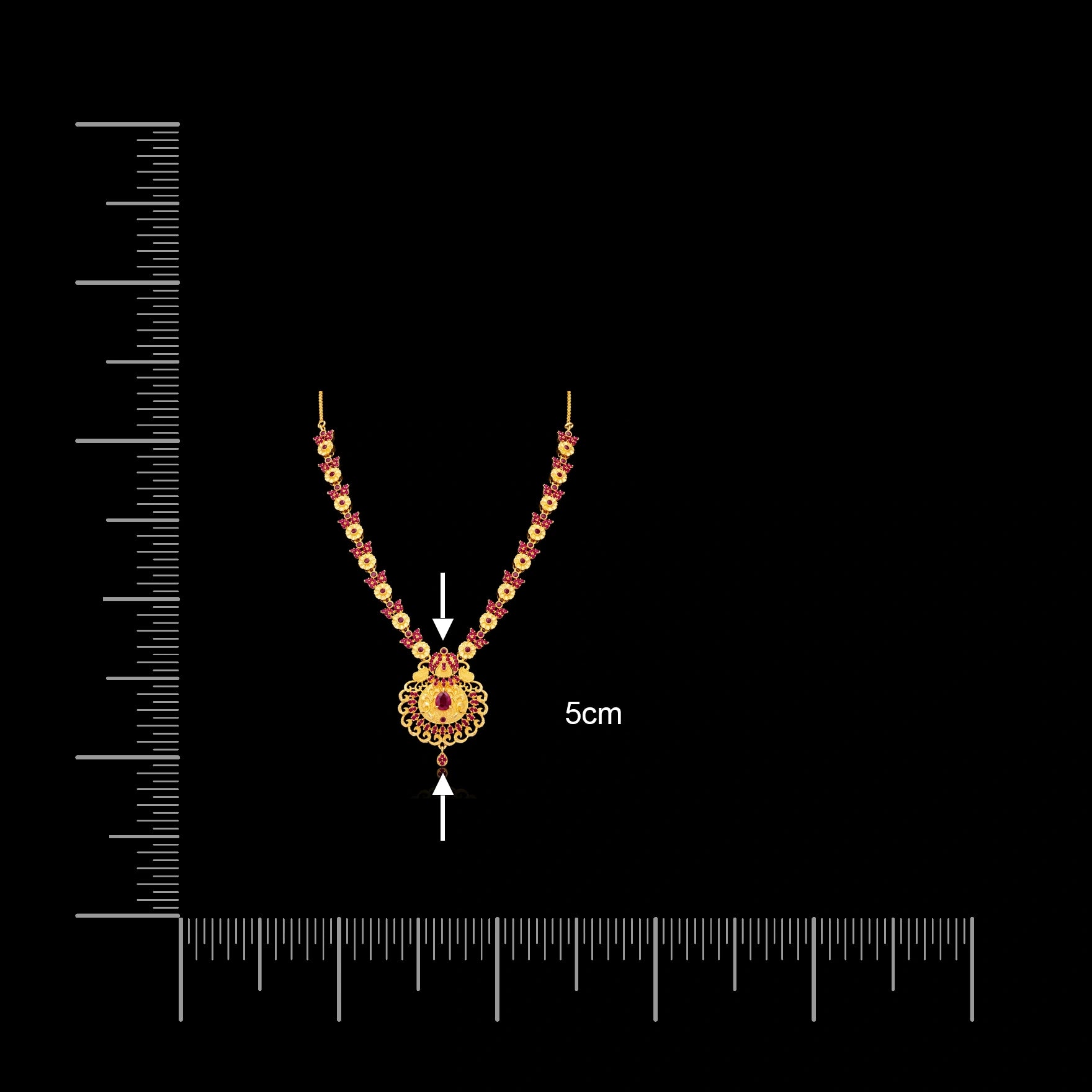 Stone Necklace PSNS31R-035