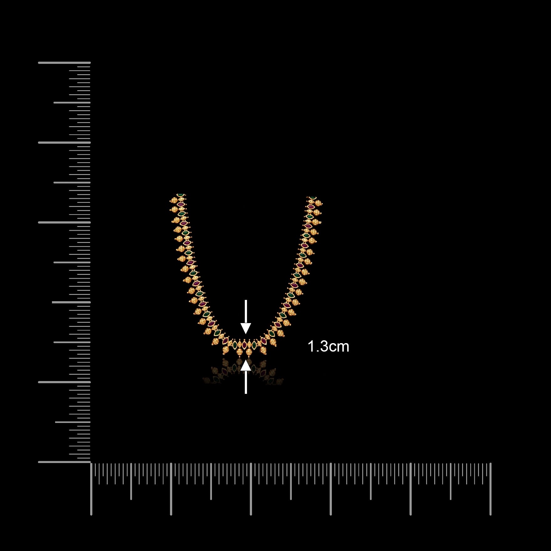 Gheru Necklace PSGRNLSR12RG-068