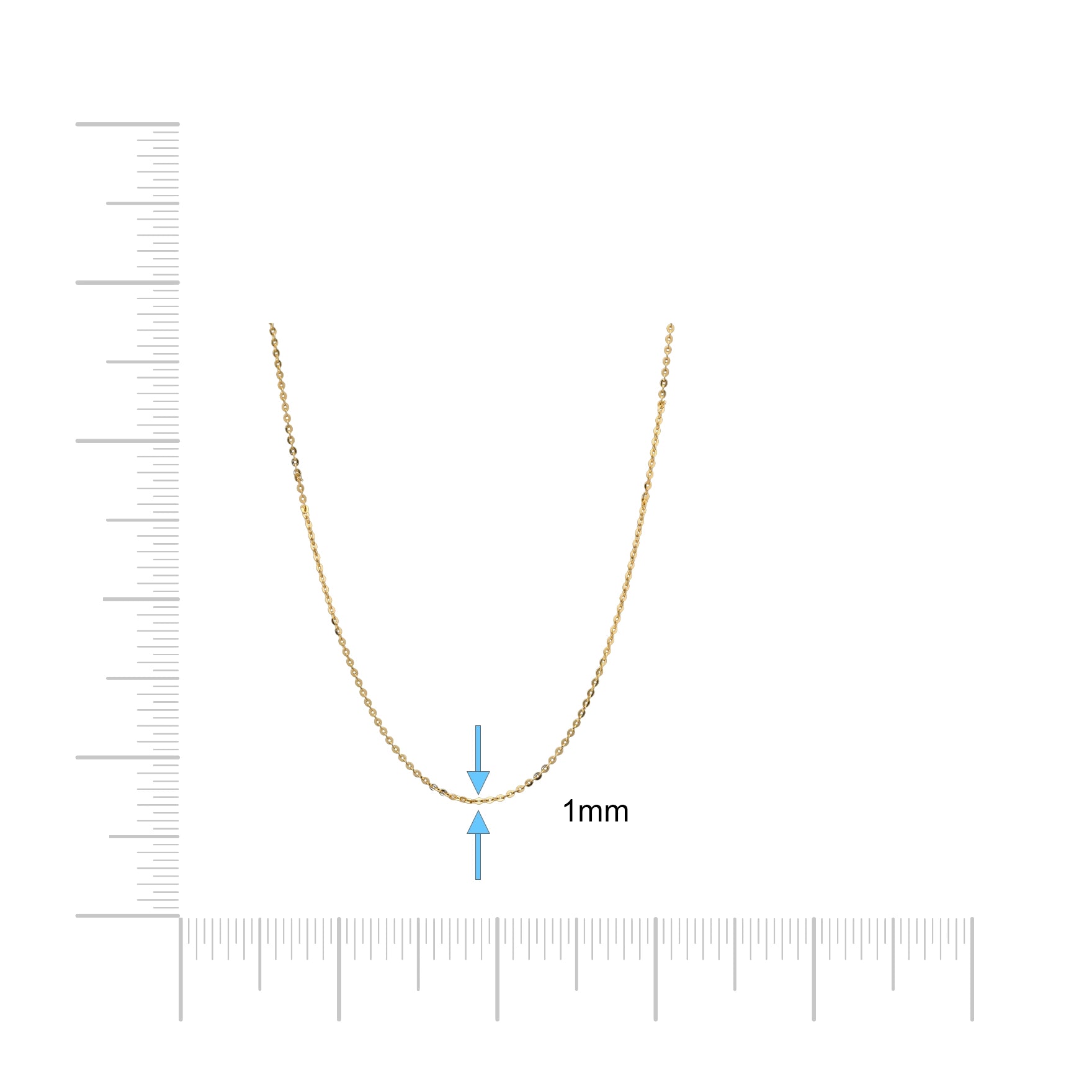 Gold Chain Millennium PCM94-052