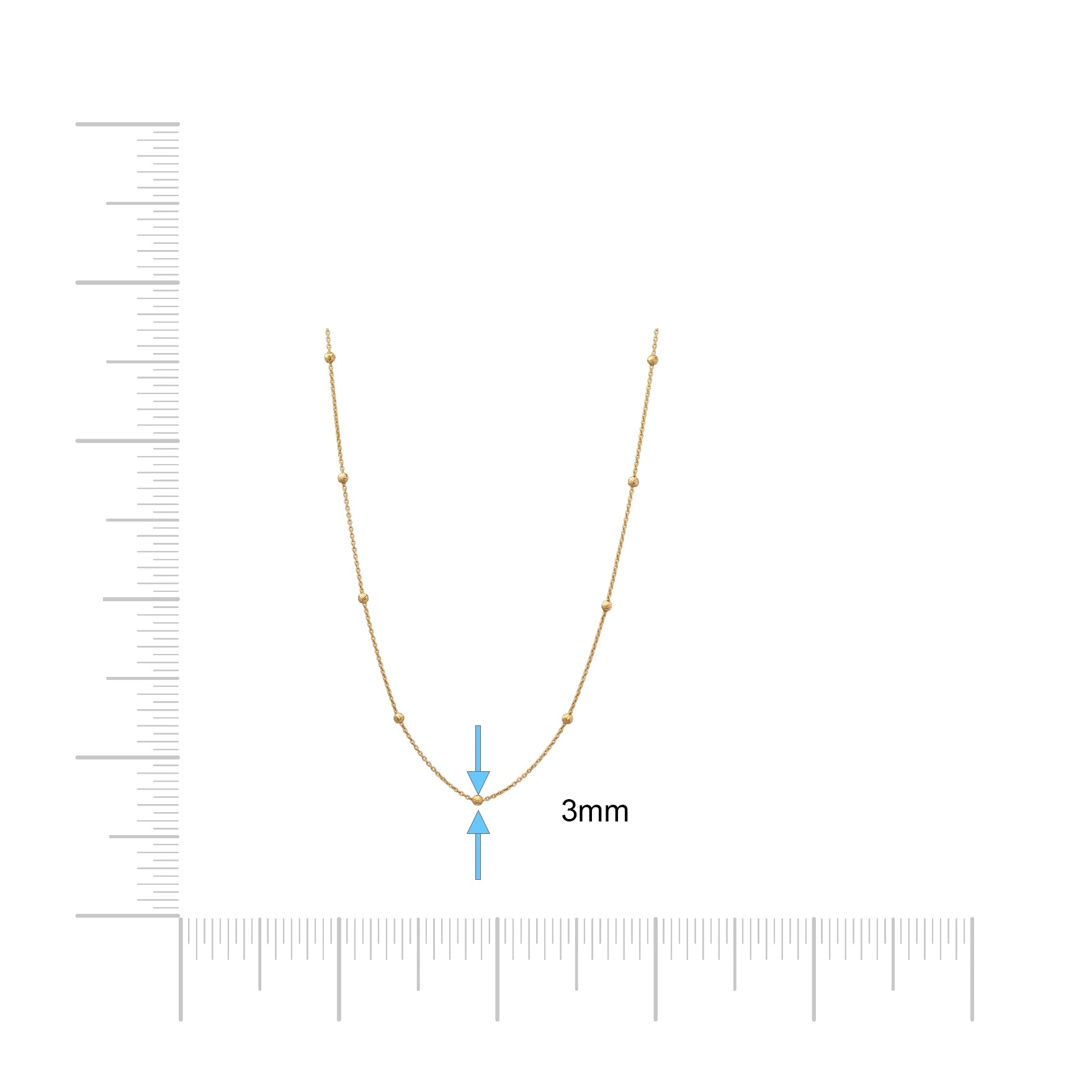 Gold Chain Millennium PCM95-052