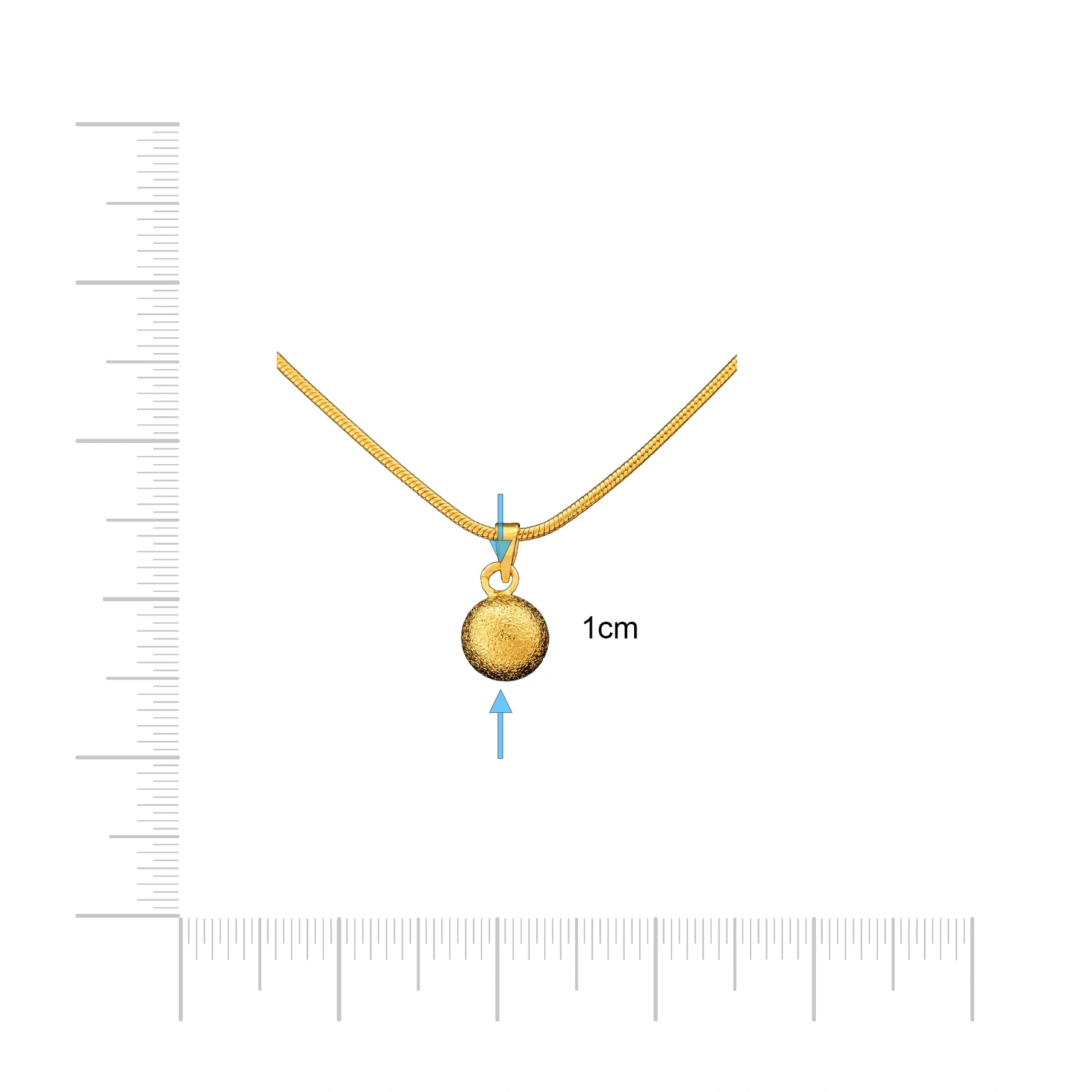 Gold Pendant PGLT36-06