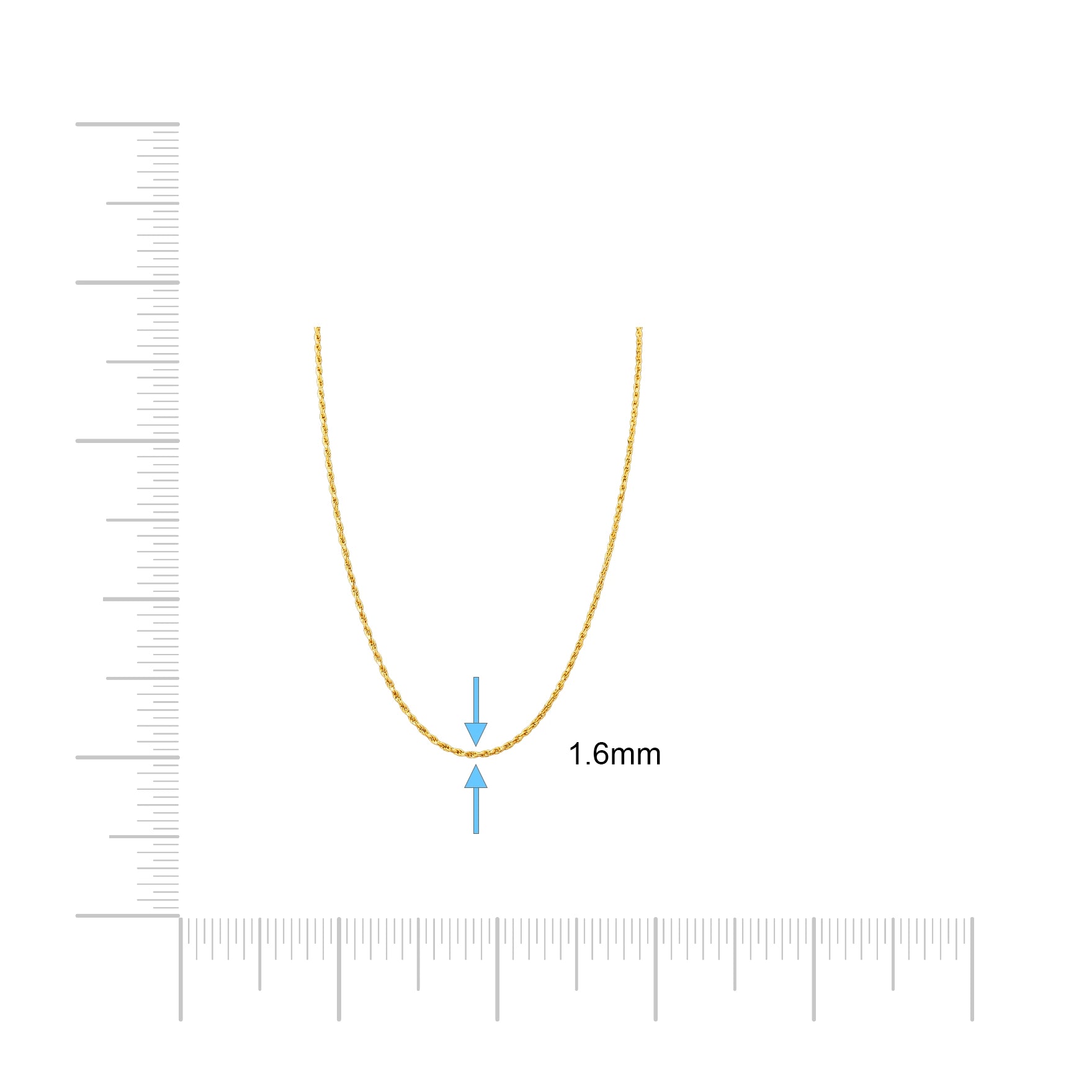 Gold Chain Millennium PCS63a-013